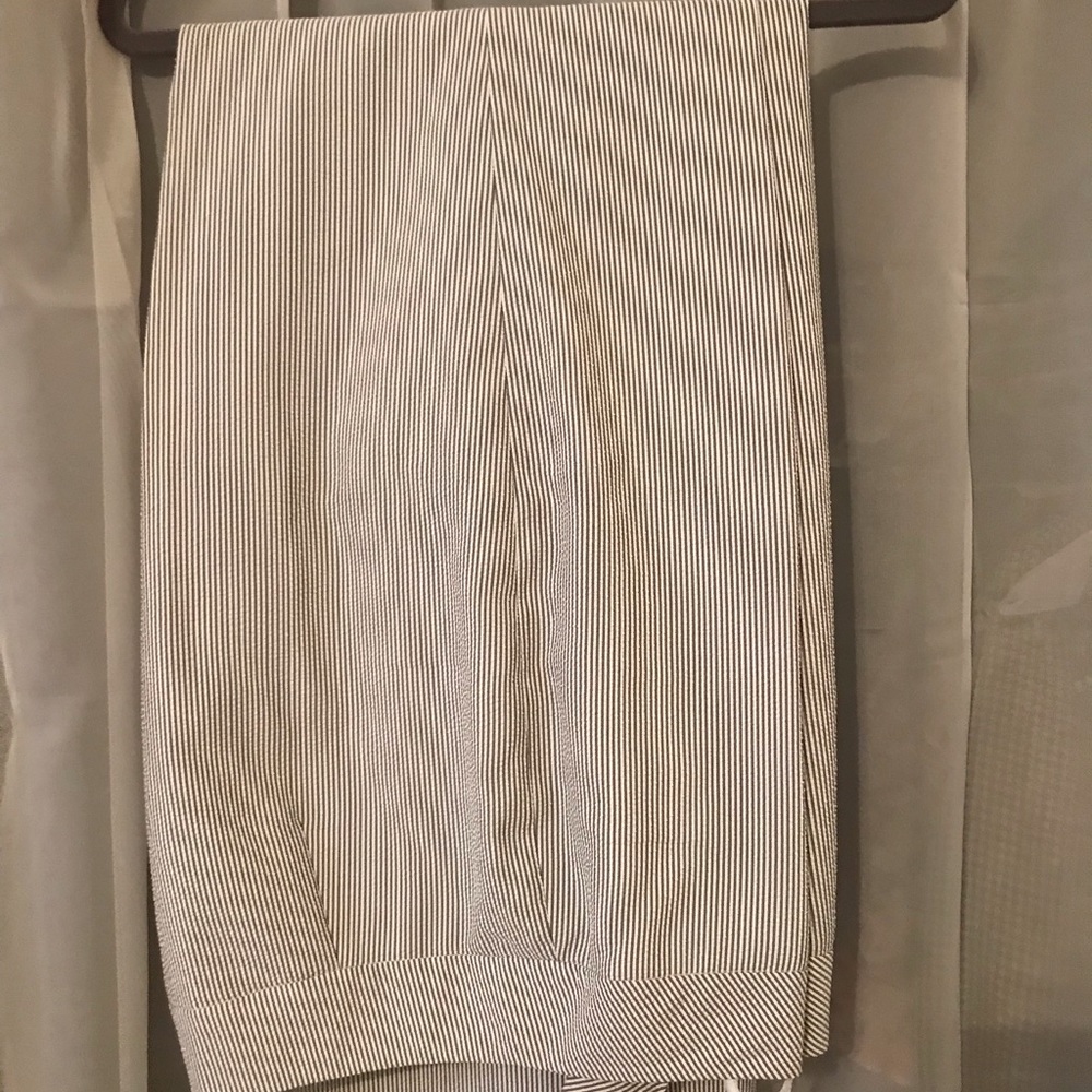 Seersucker trousers